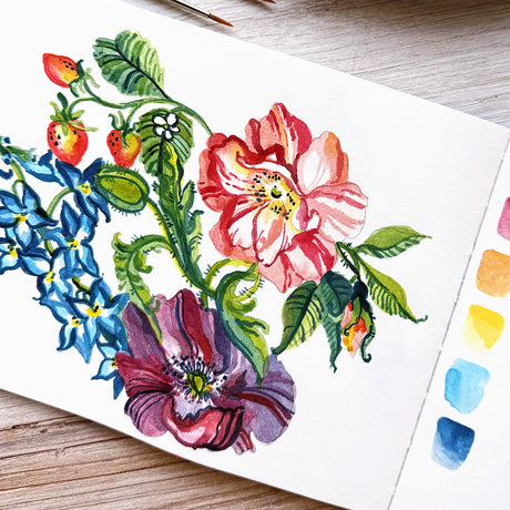 Altenew Watercolor Compact - Bold Ember