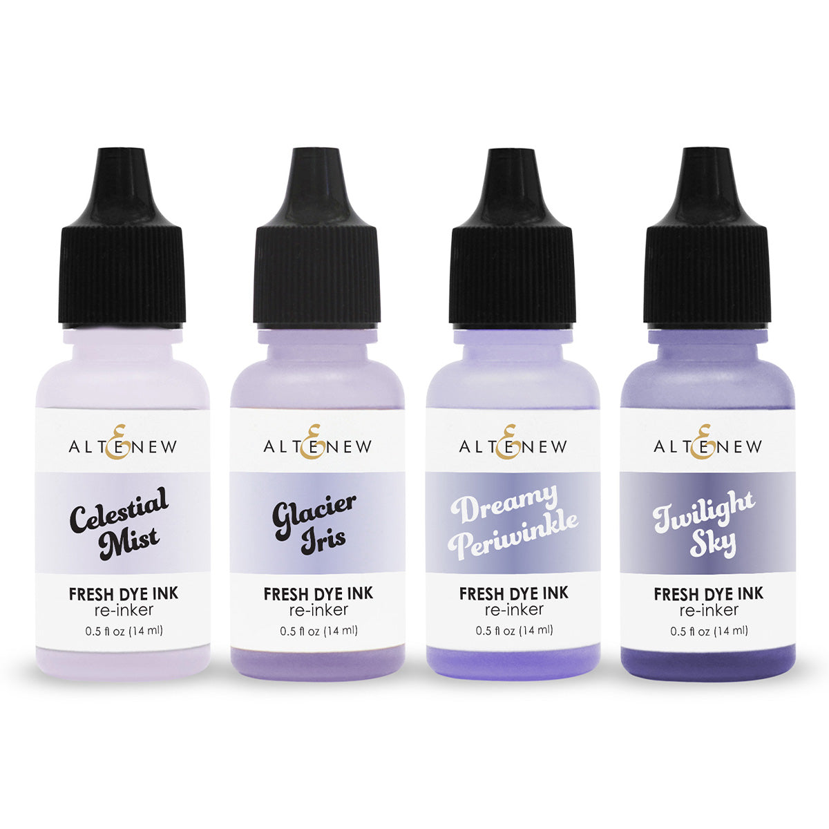 Altenew Moonlit Twilight Fresh Dye Ink Reinker Bundle – Auzz Trinklets ...
