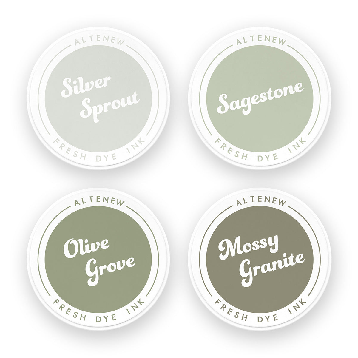 Altenew Sage Garden Fresh Dye Ink Bundle - Complete Bundle