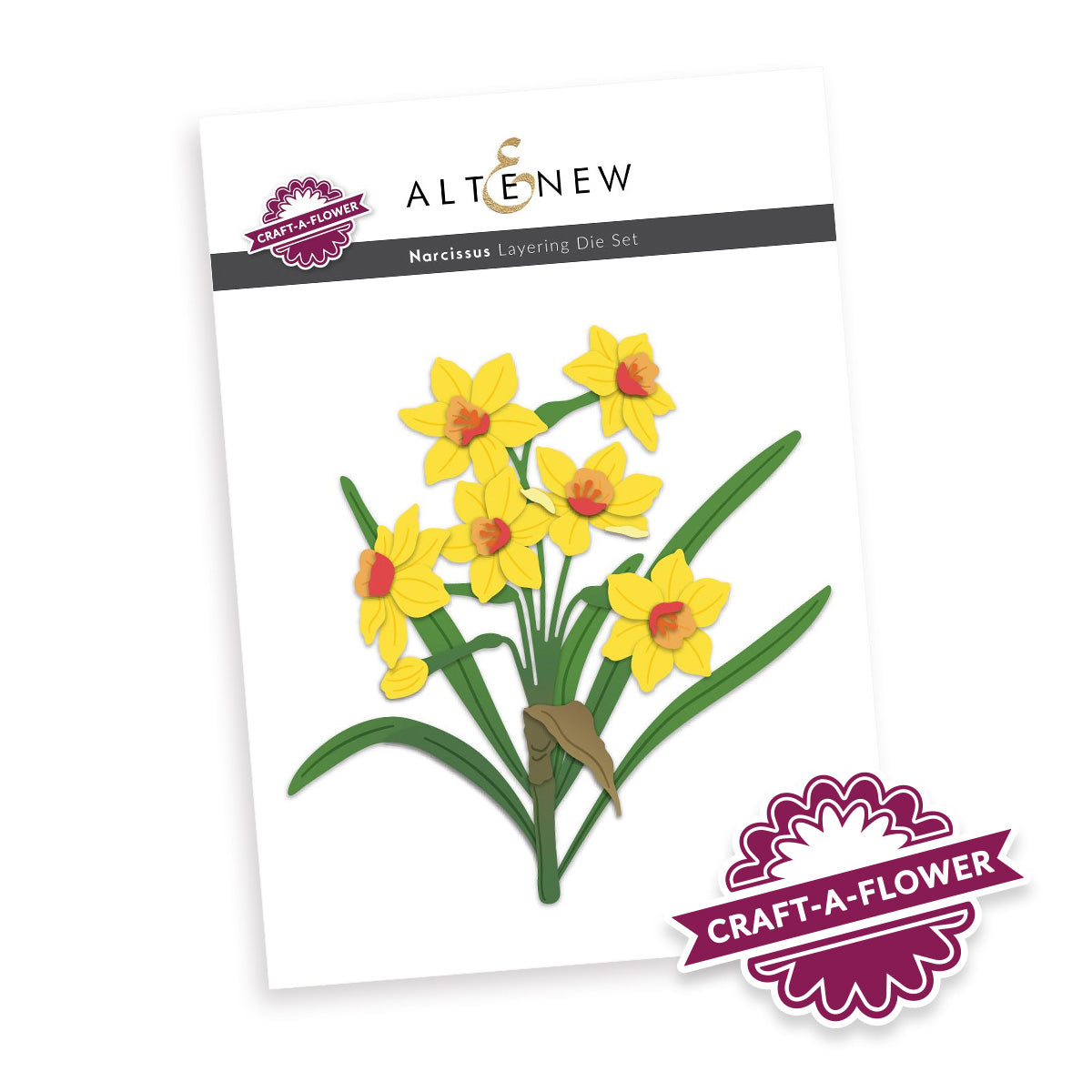 Altenew Craft-A-Flower: Narcissus Layering Die Set