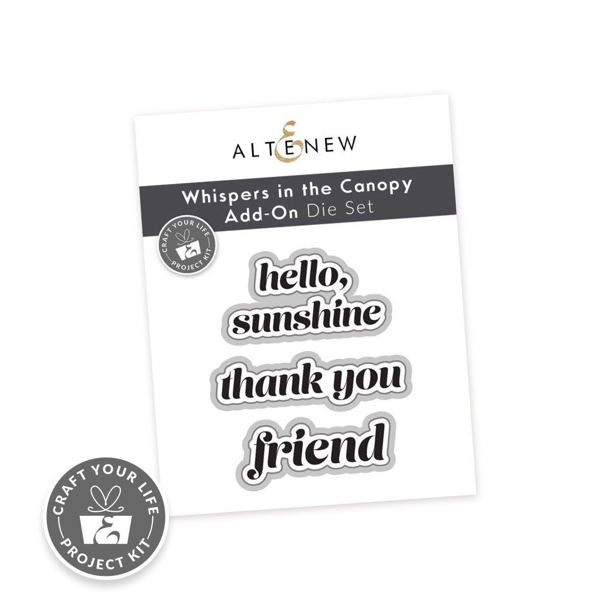 Altenew Craft Your Life Project Kit: Whispers in the Canopy + Add-On Die