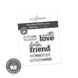 Altenew Craft Your Life Project Kit: Stitched With Love & Add-On Die Bundle