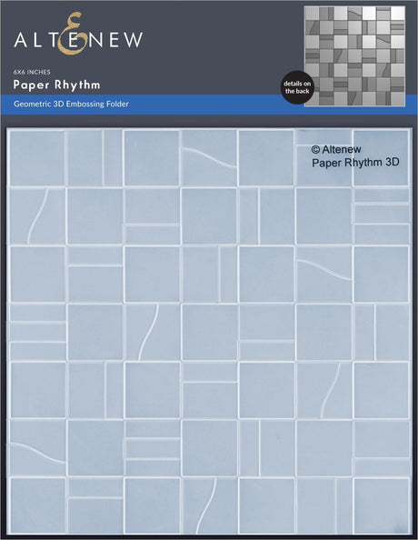 Altenew Paper Rhythm 3D Embossing Folder