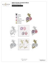 Altenew Build-A-Garden: Scripted in Bloom & Add-on Die Bundle