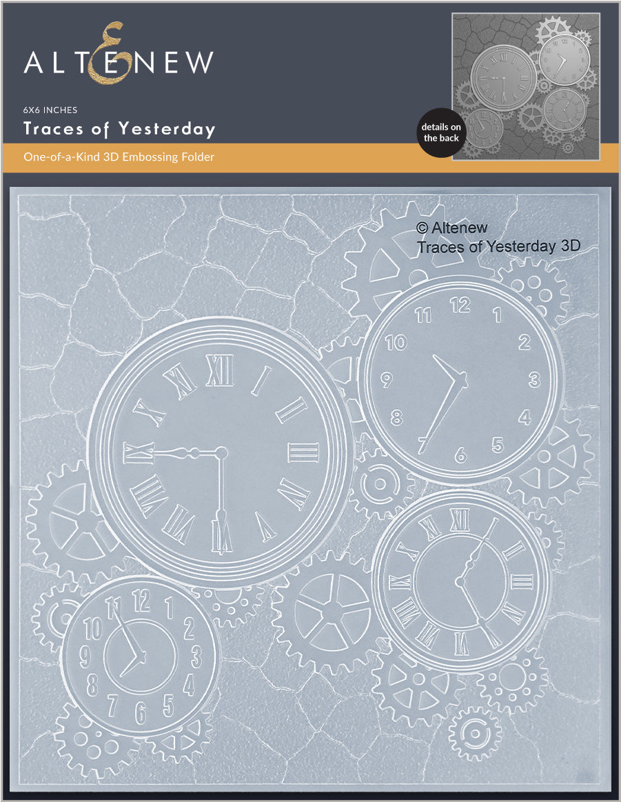 Altenew Traces of Yesterday 3D Embossing Folder