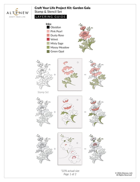 Altenew Craft Your Life Project Kit: Garden Gala