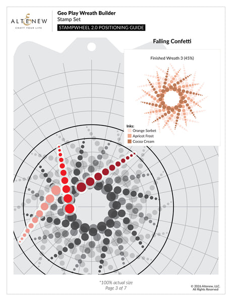 Altenew Geo Play Wreath Builder - Complete Bundle