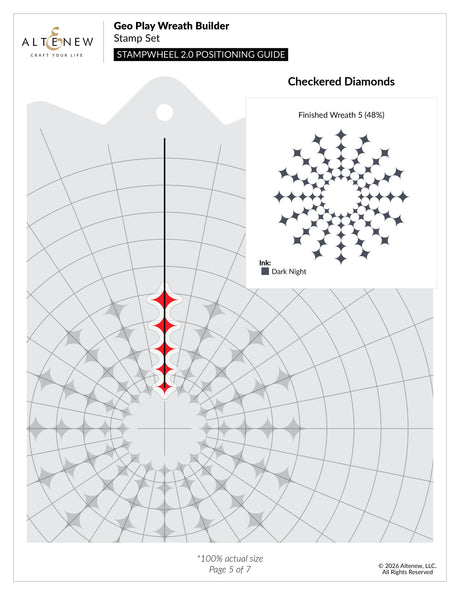 Altenew Geo Play Wreath Builder - Complete Bundle