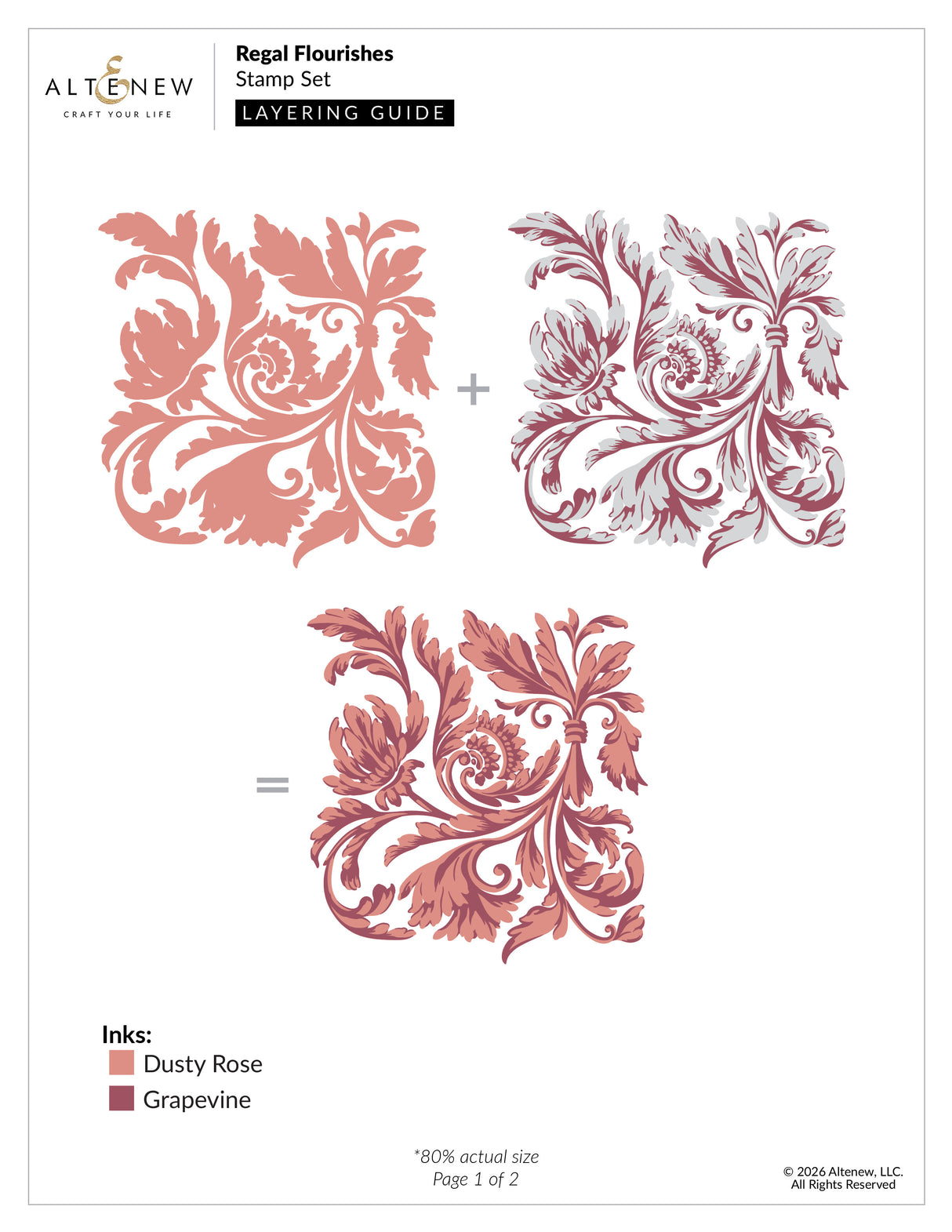 Altenew Regal Flourishes - Complete Bundle
