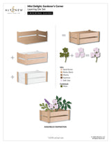 Altenew Mini Delight: Gardener's Corner Stamp & Die Set