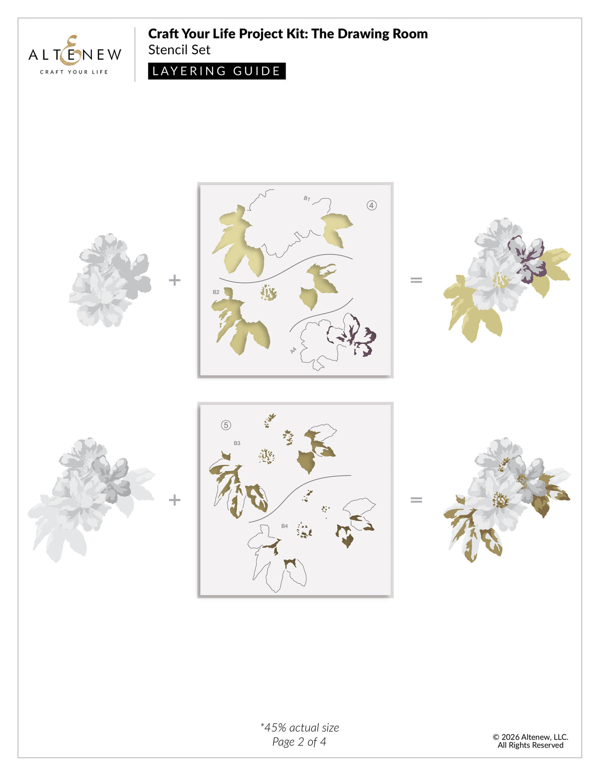 Altenew Craft Your Life Project Kit: The Drawing Room