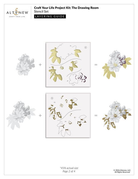 Altenew Craft Your Life Project Kit: The Drawing Room