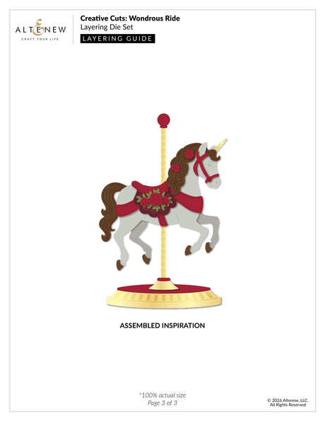 Altenew Creative Cuts: Wondrous Ride Layering Die Set