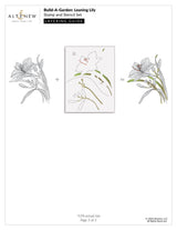 Altenew Build-A-Garden: Leaning Lily