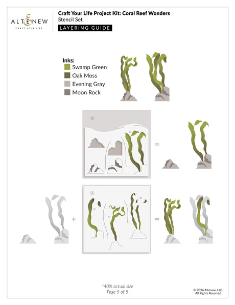 Altenew Craft Your Life Project Kit: Coral Reef Wonders
