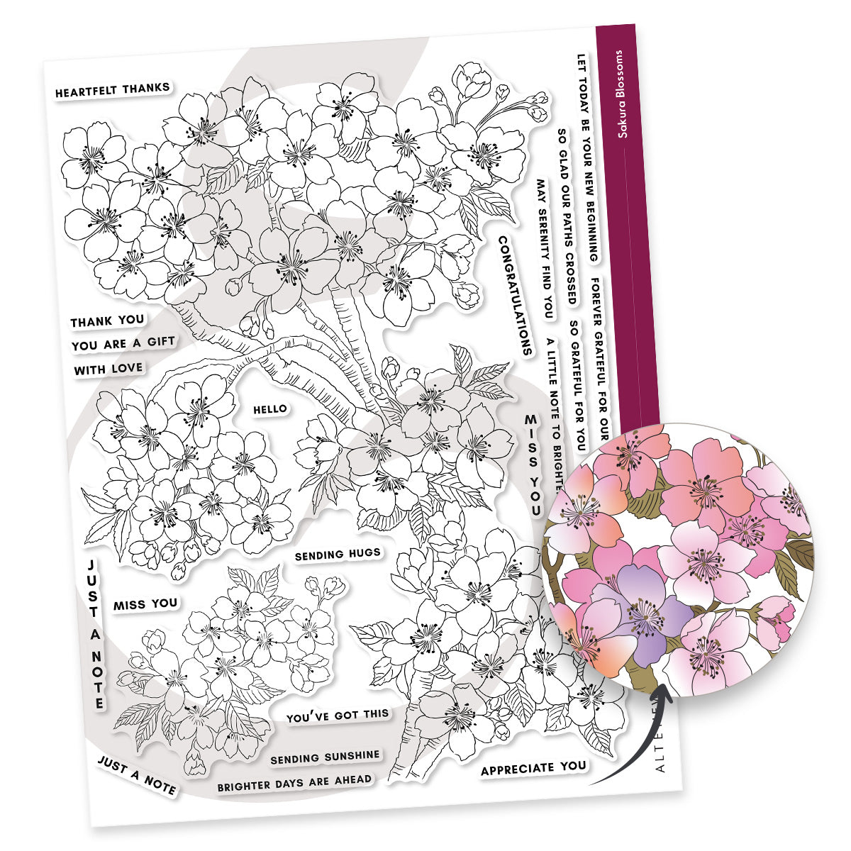 Altenew Sakura Blossoms - Complete Bundle