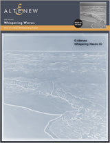 Altenew Whispering Waves 3D Embossing Folder