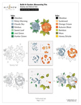 Altenew Build-A-Garden: Blossoming Trio & Add-on Die Bundle