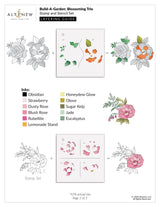 Altenew Build-A-Garden: Blossoming Trio & Add-on Die Bundle