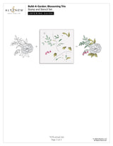 Altenew Build-A-Garden: Blossoming Trio & Add-on Die Bundle