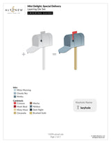 Altenew Mini Delight: Special Delivery Stamp & Die Set