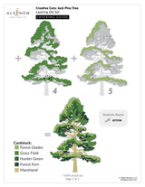 Altenew Creative Cuts: Jack Pine Tree Layering Die Set