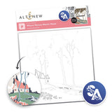 Altenew Stencil Art: Where Nature Meets Home Layering Stencil Set (6 in 1)
