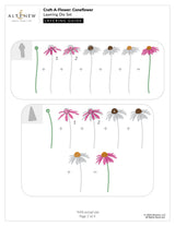 Altenew Craft-A-Flower: Coneflower Layering Die Set - ALT11508