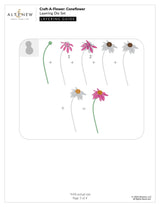 Altenew Craft-A-Flower: Coneflower Layering Die Set - ALT11508