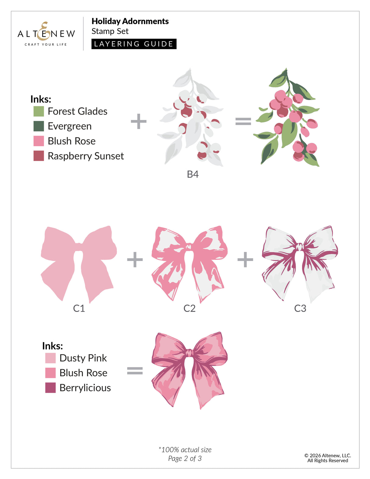 Altenew Holiday Adornments - Complete Bundle