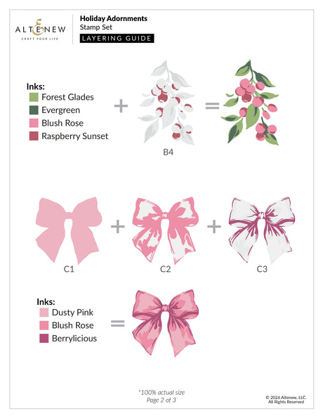 Altenew Holiday Adornments - Complete Bundle