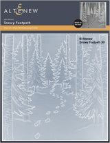 Altenew Snowy Footpath 3D Embossing Folder
