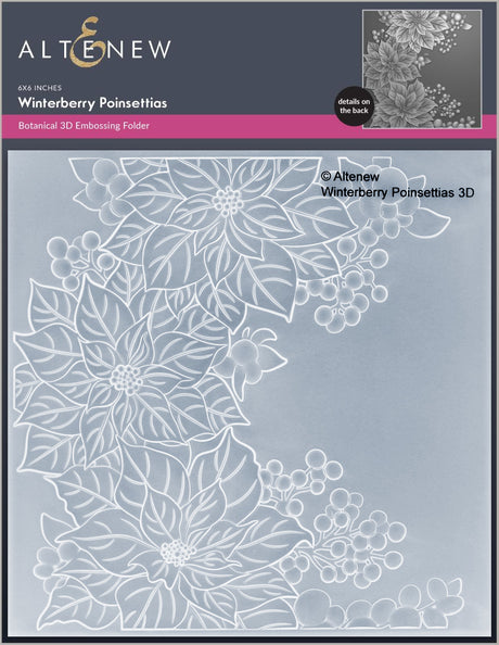 Altenew Winterberry Poinsettias - Complete Bundle