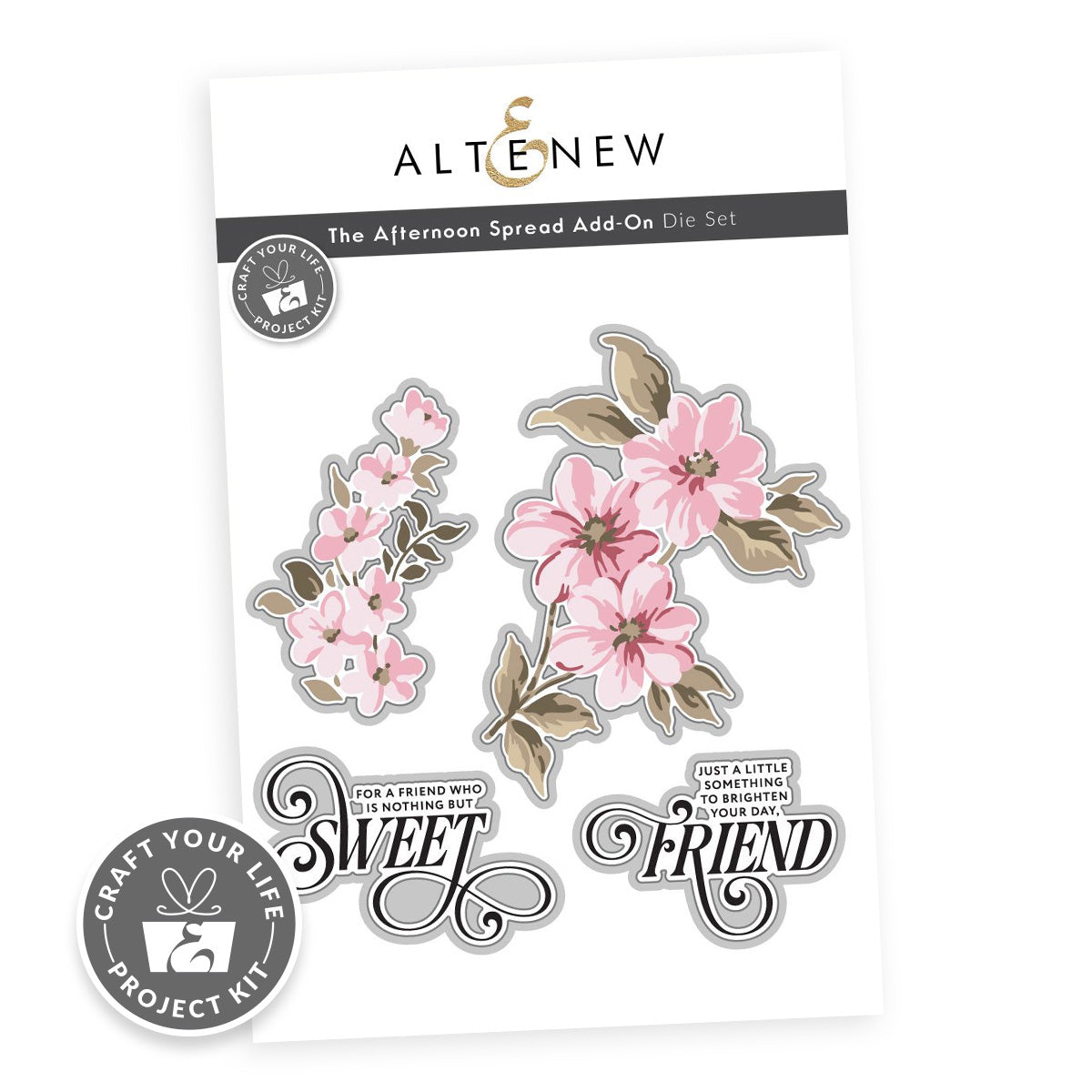 Altenew Craft Your Life Project Kit: The Afternoon & Add-on Die Bundle