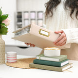 Altenew 9x12 Three-Ring Card Album - Ivory - Complete Bundle (Ivory + Pocket Pages) - ALT11681BN1