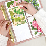 Altenew 9x12 Three-Ring Card Album - Rouge - Complete Bundle (Rouge + Pocket Pages) - ALT11681BN2