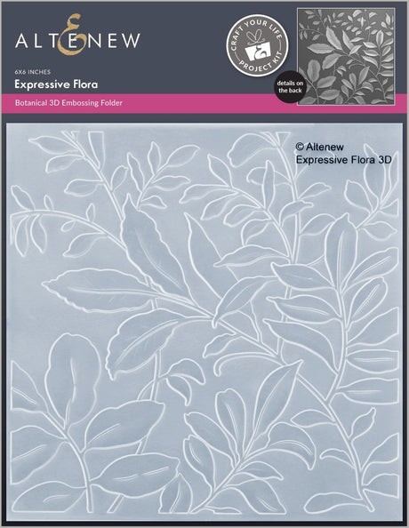 Altenew Craft Your Life Project Kit: Expressive Flora & Add-on Die Bundle - ALT11641BN
