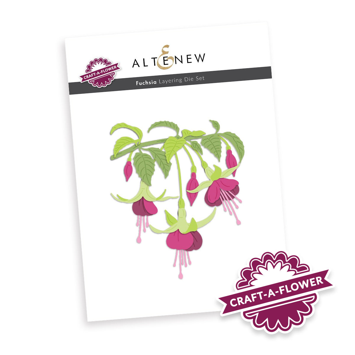 Altenew Craft-A-Flower: Fuchsia Layering Die Set - ALT11645