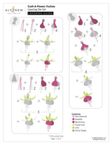 Altenew Craft-A-Flower: Fuchsia Layering Die Set - ALT11645