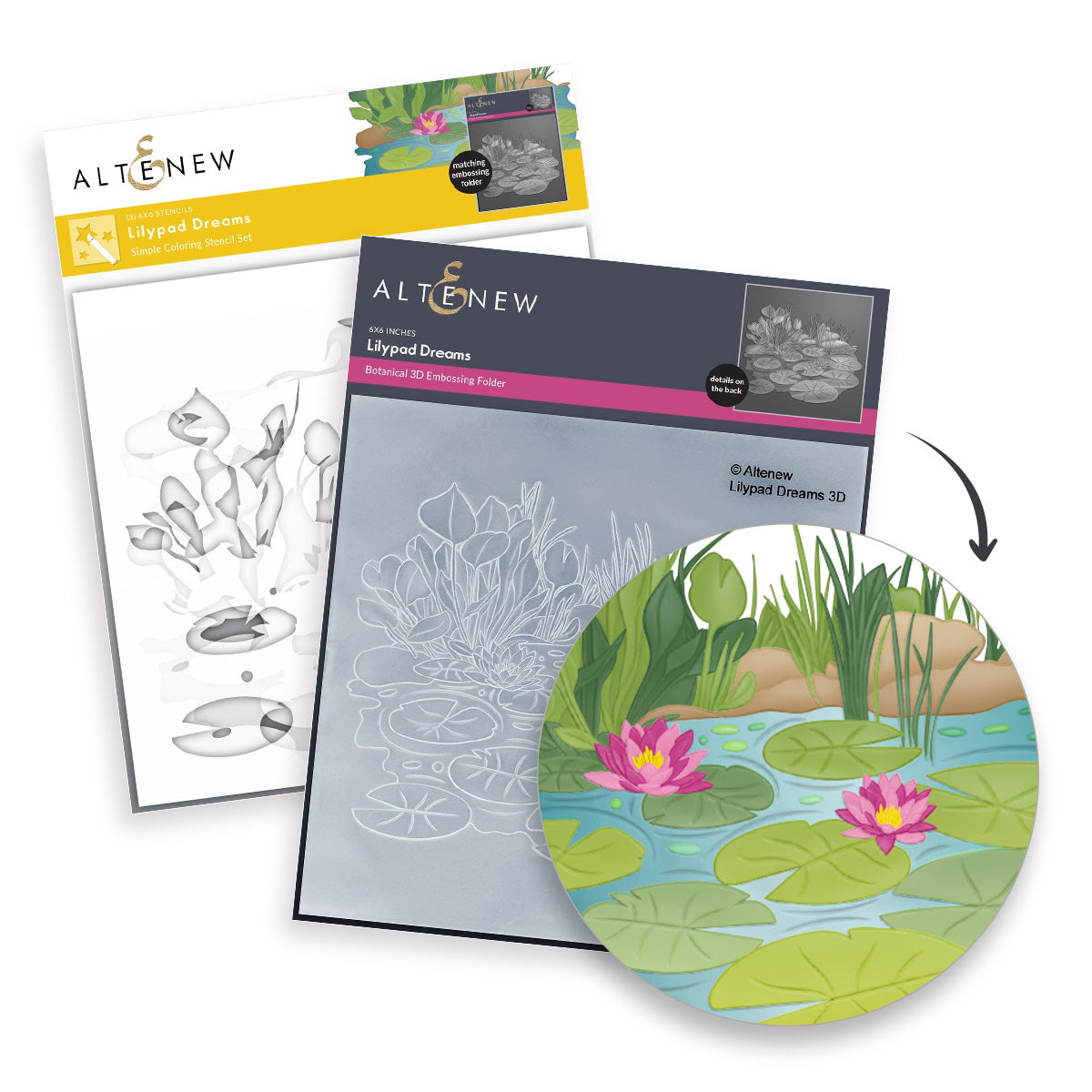 Altenew Lilypad Dreams - Complete Bundle