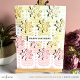 Altenew Deco Leaves Background Stencil