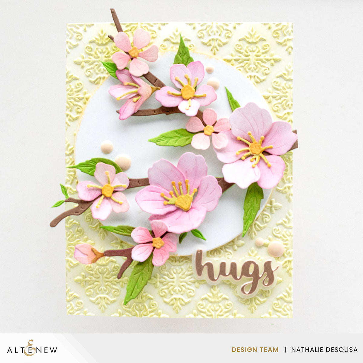 Altenew Royal Brocade 3D Embossing Folder