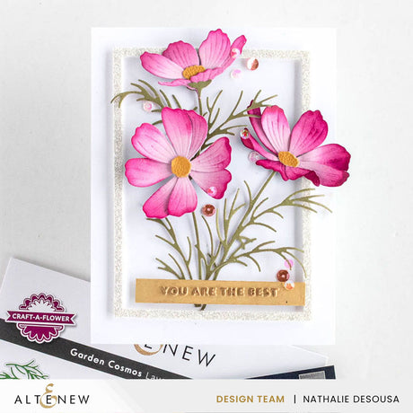 Altenew Mini Sentiments 3D Embossing folder