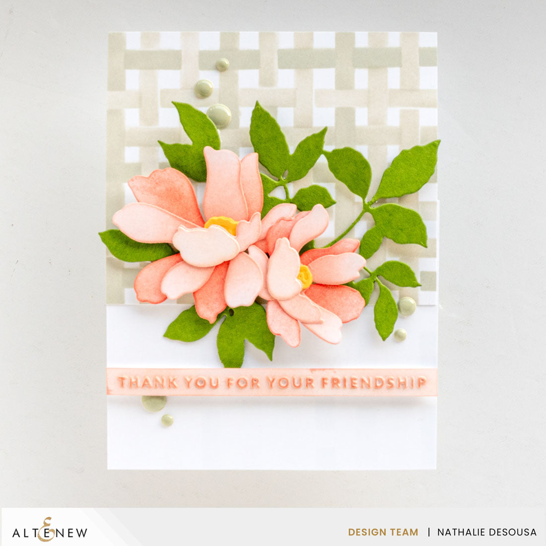 Altenew Ways to Thank You 3D Embossing Folder