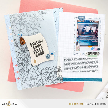 Altenew Parchment Scrolls Layering Die Set