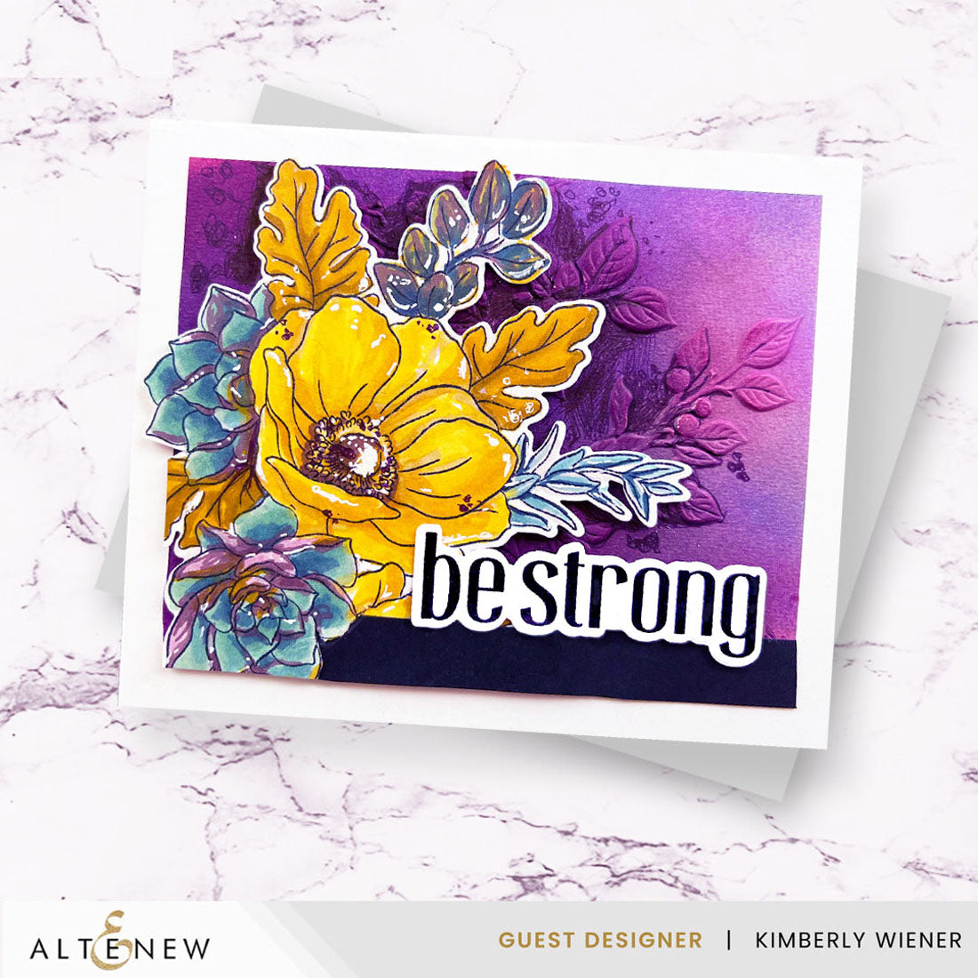 Altenew Build-A-Garden: Captivating Floral Swag & Add-on Die Bundle