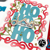 Alex Syberia Designs Bow Ho Ho Frame Die Set