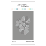 Alex Syberia Designs ASD-STE-PP-7 Minimalist Flowers Stencil Set