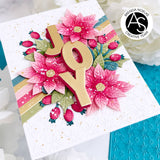 Alex Syberia Designs Christmas Bouquet Die Set