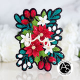 Alex Syberia Designs Christmas Bouquet Die Set
